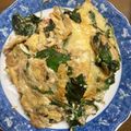 黑糖扇貝 的 九層塔煎蛋 cooksnap