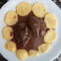 El cooksnap de Jesús Cano cuando hizo Carrilleras de cerdo guisadas al vino tinto.