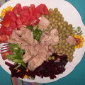 El cooksnap de Maria Delmira Candia Meza cuando hizo Salteado de Berenjenas.