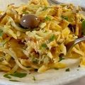 Cooksnap de Vinicius Silva quando cozinhou Bacalhau à Brás.