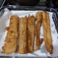 El cooksnap de Dayana Martinez cuando hizo Tallos de acelga a la marinera.