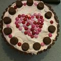 Sarah Geer's cooksnap of when they made Kitkat walled Cookies and Cream Ice Cream Cake.
