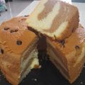Cooksnap dari Dina Dins untuk resep Chiffon Marble Vanilla Mocca Super Lembutt dan Moist