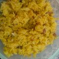 Priyanka का कुकस्नैप जब उन्होंने पीले मीठे चावल (pile meethe chawal recipe in Hindi) बनाया था।