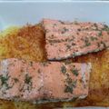 El cooksnap de Juan cuando hizo Salmón salvaje al horno, con patatas al pimentón de la vera.