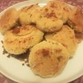 Király Mercédesz Cooksnap-ja, amikor elkészítette a(z) Sajtos csicseriborsó lepény receptet.
