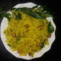 Dolly Kachhwani's cooksnap of when they made Kanda poha.