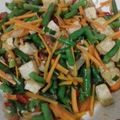 Cooksnap dari KasMira untuk resep Tumis Kacang Panjang/ Buncis Tahu