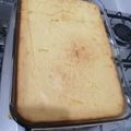 El cooksnap de Gabriela cuando hizo Fainá de choclo (de lata).