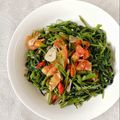 Cooksnap dari Anggraini Oktora untuk resep Tumis kangkung sambal embe