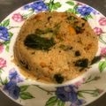 theGlocalChef Rashmi 's cooksnap of when they made Tomato, Onions Rava Upma.