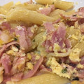 El cooksnap de Irene-Guirao cuando hizo Spaguettis a la carbonara.