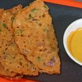 Priya Dwivedi का कुकस्नैप जब उन्होंने ब्रेड डोसा (bread dosa recipe in Hindi) बनाया था।