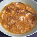 El cooksnap de Isabel Tortosa cuando hizo Sopa castellana.