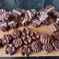 El cooksnap de Melileli cuando hizo Chocolates, bombones rellenos (parte I).