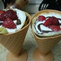صورة من الشيف اسراء مصطفى ، شاركها بعد تجربة وصفة الكريب بالفراولة والموز