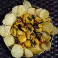 Amee Maniyar's cooksnap of when they made ફરાળી ભેળ (Farali Bhel Recipe In Gujarati).