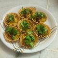 Kiran Jataniya's cooksnap of when they made બાસ્કેટ ચાટ.