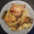 Cooksnap από John Arv στη συνταγή Κοτόπουλο με μουστάρδα και μανιτάρια στη γάστρα