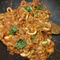 Cooksnap siti saidatun najwa semasa beliau membuat Kuey tiaw goreng.