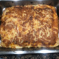 El cooksnap de Laura M. Alván cuando hizo Canelones de carne picada de cerdo y de ternera.