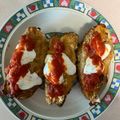 El cooksnap de daisyfeliciano cuando hizo Pechuga Parmesana Con Espinacas.