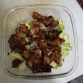 El cooksnap de basiliolmo cuando hizo Ensalada templada de champiñones y pollo asado.