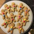 Beth harrington's cooksnap of when they made Gingerbread Man with Royal Icing.