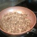 Glenn's cooksnap of when they made Korean Ground Beef and Rice Bowl.
