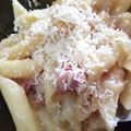 Cooksnap dari Cha Ocha Rosa untuk resep Penne carbonara sauce