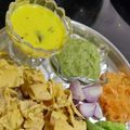 Hinal Dattani's cooksnap of when they made કેસર જલેબી સાથે વણેલા ગાંઠિયા(gathiya recipe in gujarati).