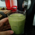 El cooksnap de cocina cuando hizo Batido detox con espinacas.
