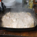 El cooksnap de Adriana Loyarte cuando hizo Pechuga a la crema.