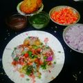 ANJANA GUPTA का कुकस्नैप जब उन्होंने आलू टिक्की चाट (Aloo tikki chaat recipe in Hindi) बनाया था।