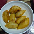 Cooksnap Isyaa Rinna semasa beliau membuat Karipap Rangup (Versi Mix Tepung Beras & Tepung Jagung).