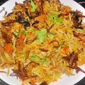 Poonam Singh's cooksnap of when they made Kathal Biryani /Jackfruit Biryani.