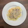 Cooksnap dari Nurlaili Rizki Hasanah untuk resep Spaghetti Mushroom Sauce (Saus Jamur)