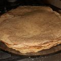 El cooksnap de Maria de los Angeles cuando hizo Crepes o panqueques de harina integral.