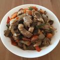 El cooksnap de YoshimonGo🇯🇵 cuando hizo Ternera con verduras en salsa de ostras.