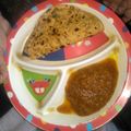 deepti का कुकस्नैप जब उन्होंने मेथी का पराठा (methi ka paratha recipe in Hindi) बनाया था।