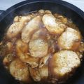 El cooksnap de carlos cuando hizo Pechugas de pollo al Pedro Ximénez.