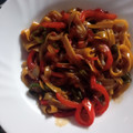 El cooksnap de Desiree cuando hizo Espaguetis a lo chino.