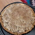El cooksnap de Mary cuando hizo Crumble de manzana.
