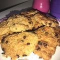 El cooksnap de Caami Luna cuando hizo Fácil : Galletitas de avena y naranja con chips de chocolate.