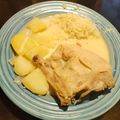 El cooksnap de david loyo cuando hizo Pollo en crema. Al estilo guatemalteco.