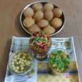 Geeta Panchbhai का कुकस्नैप जब उन्होंने आटे के गोलगप्पे (aate ke golgappe reicpe in Hindi) बनाया था।