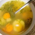 El cooksnap de maria badillo cuando hizo Sopa polaca de papa.