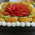 Cooksnap dari Karina Putri untuk resep Cake ulang tahun thema Frozen