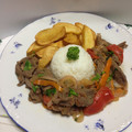 El cooksnap de yenit julia tajiri cuando hizo Lomo saltado.