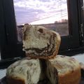 El cooksnap de yanina cuando hizo Torta marmolada.
